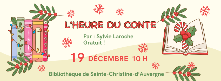 heure du conte noel