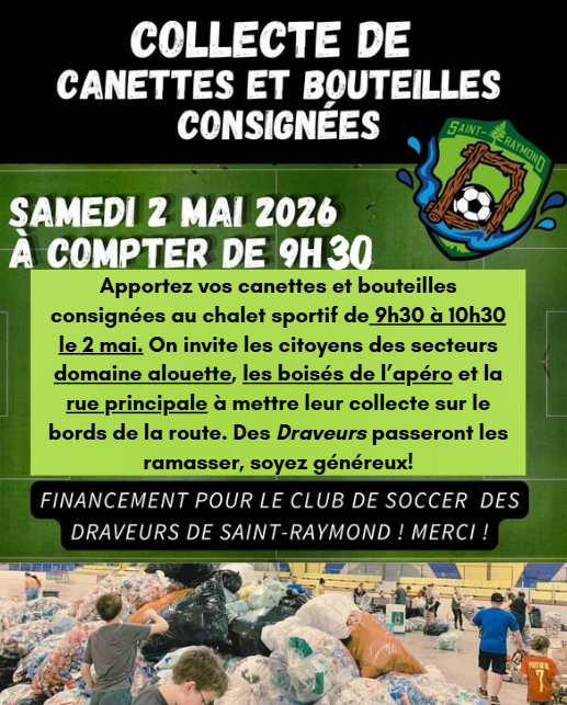 collecte de canettes