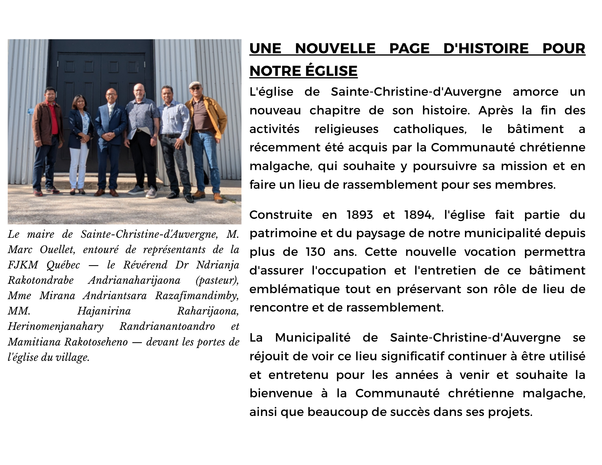 NOUVELE PAGE ÉGLISE